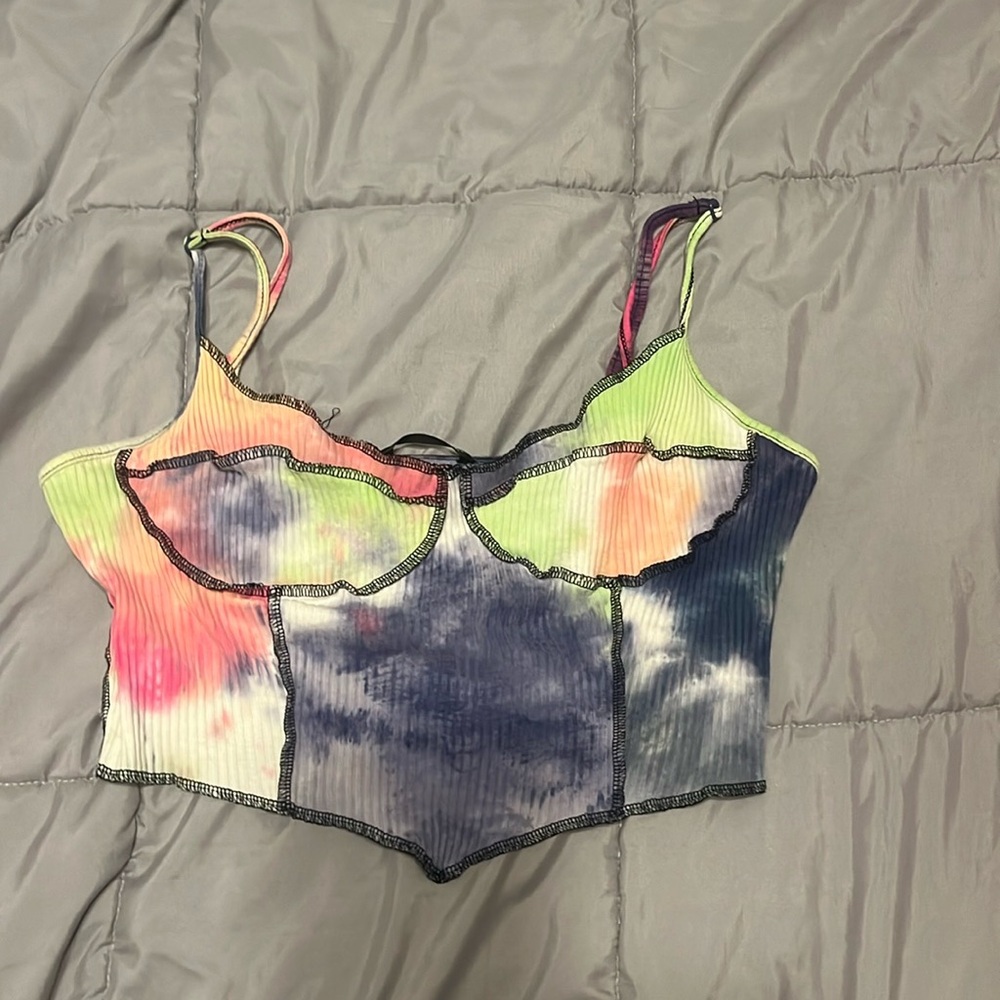 Tie-dye tank top